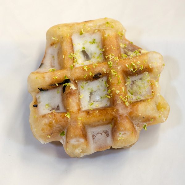 lemon lime waffle