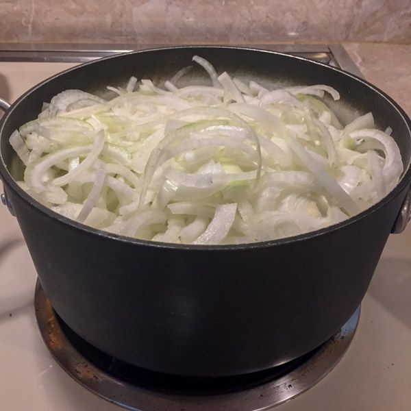 dinner for six - French Onion Panade