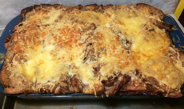 dinner for six - French Onion Panade