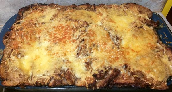 dinner for six - French Onion Panade