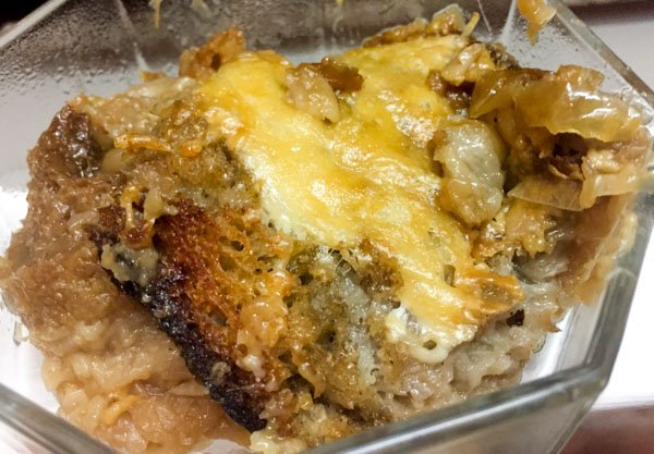 dinner for six - French Onion Panade