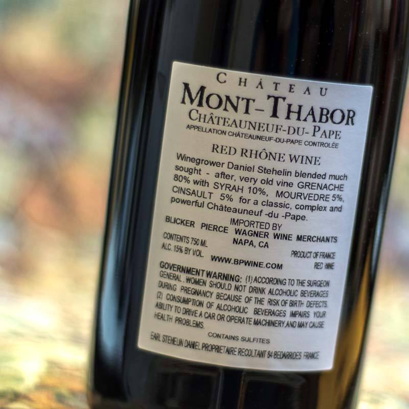 Bottle Shock6132 * Strong Coffee to Red Wine