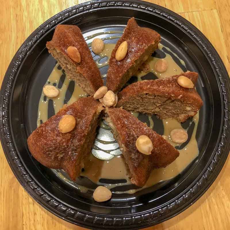 Applesauce Almond Cake