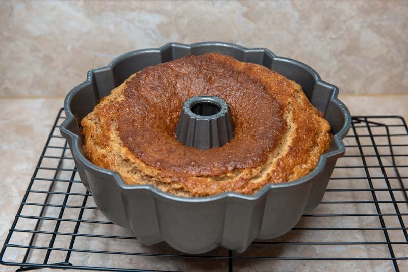 Applesauce Almond Cake