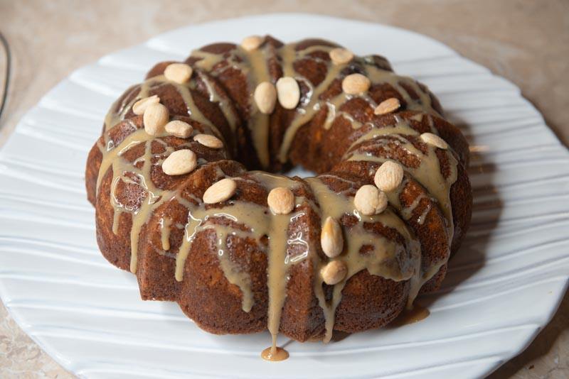 Applesauce Almond Cake