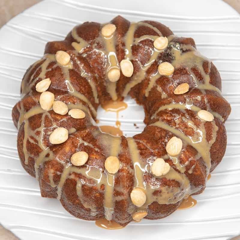 Applesauce Almond Cake